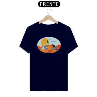 Nome do produto Camiseta Quality Estampa Desenho Pequena Cidade