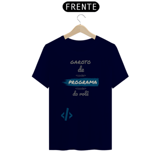 Nome do produto Camiseta Quality Estampa Frase - Garoto de Programa do rolê