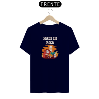 Nome do produto Camiseta Estampada Made in Roça - Feito na Roça Quality 