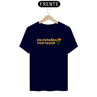 Nome do produto Camiseta Quality Estampa Frase En Español Por Favor - Professor Espanhol