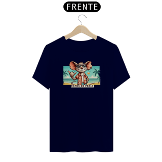 Nome do produto Camiseta Quality Estampa Desenho Hang Loose Ratos de Praia