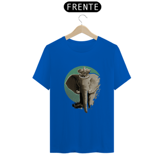 Nome do produto Camiseta Estampada Elephunk - Estampa Rei Elefante África Quality