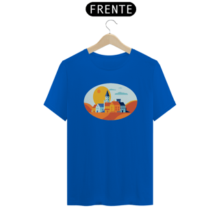 Nome do produto Camiseta Quality Estampa Desenho Pequena Cidade
