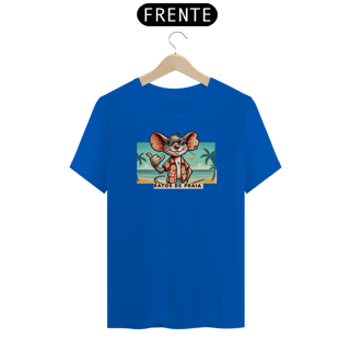 Nome do produto Camiseta Quality Estampa Desenho Hang Loose Ratos de Praia
