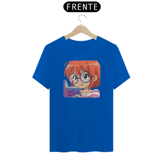 Nome do produto Camiseta Diário Nerdify Estampa Que Uma Nerd Linda Está Lendo Quality
