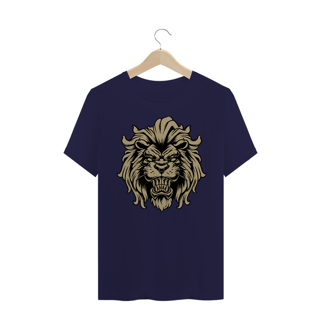 Nome do produto Camiseta Quality Estampa Leão Amarelo Pastel