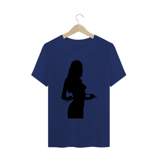 Nome do produto Camiseta Estampa Silhueta Corpo de Mulher Quality Estampada Hentai