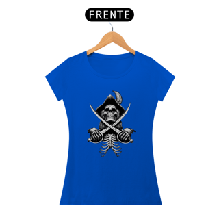 Nome do produto Camiseta Baby Long Quality Estampa Caveira