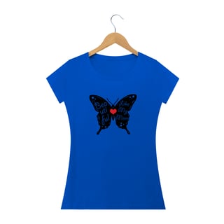 Nome do produto Camiseta Baby Long Quality Estampa Borboleta Frase - Beautiful Like My Mom