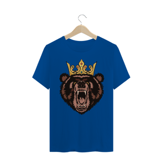 Nome do produto Camiseta Quality Estampa Urso com Coroa