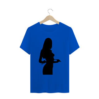 Nome do produto Camiseta Estampa Silhueta Corpo de Mulher Quality Estampada Hentai