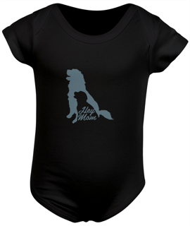 Nome do produto Body Infantil Estampa Cachorro Hey Mom