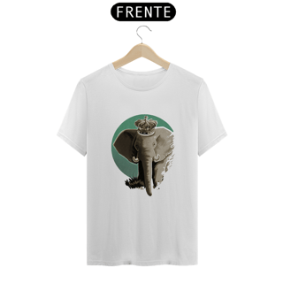 Nome do produto Camiseta Estampada Elephunk - Estampa Rei Elefante África Quality