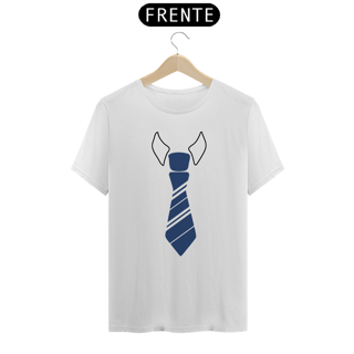 Nome do produto Camiseta Gravata Azul Cinema Estampada