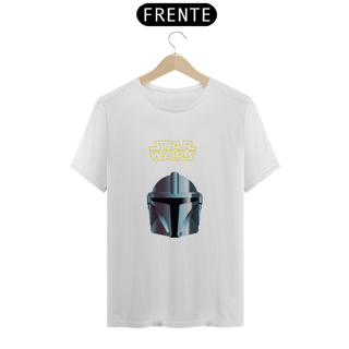 Nome do produto Camiseta O Mandaloriano Star Wars The Mandalorian Estampada Quality