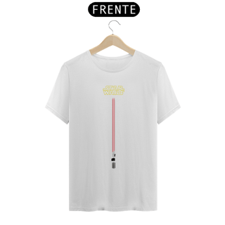 Nome do produto Camiseta Sabre de Luz Vermelho Star Wars - Espada Lightsaber Red
