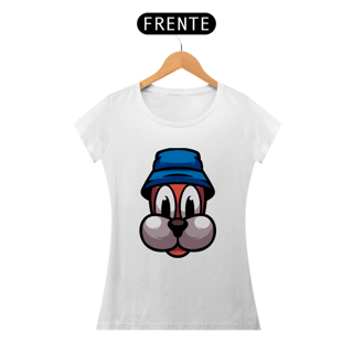 Nome do produto Camiseta Baby Long Quality Estampa Cachorro com Chapéu