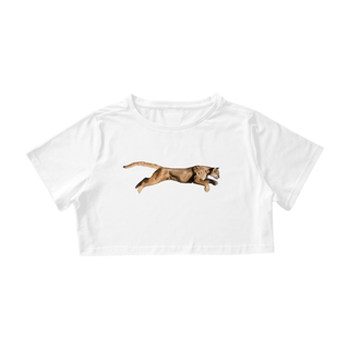 Nome do produto Camisa Cropped Estampa Puma
