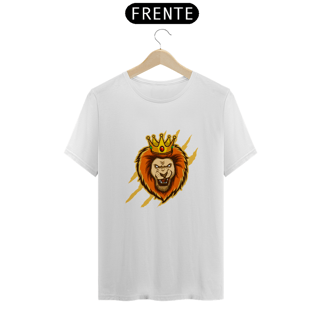 Nome do produto Camiseta Quality Estampa Leão com Coroa