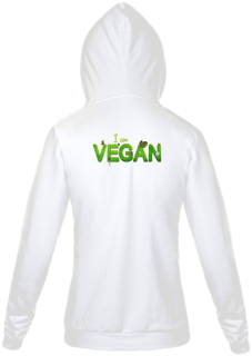 Nome do produto Jaqueta Moletom Masculina Sou Vegano Estampa Frase I am VEGAN