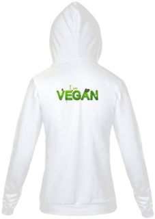 Nome do produto Jaqueta Moletom Feminino Estampa Frase I am VEGAN