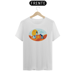 Nome do produto Camiseta Quality Estampa Desenho Pequena Cidade