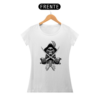 Nome do produto Camiseta Baby Long Prime Estampa Caveira