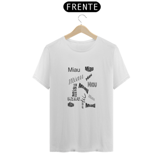 Nome do produto Camiseta Quality Estampa Miau