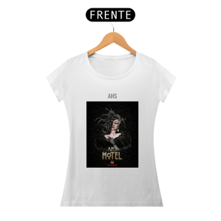 Nome do produto Camiseta Baby Long Prime Estampa Série American Horror Story AHS