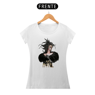 Nome do produto Camiseta Baby Long Prime Estampa Lady Gaga Série American Horror Story AHS