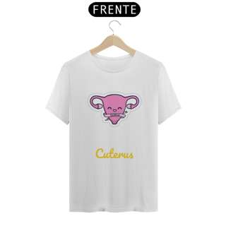 Nome do produto Camiseta Quality Estampa Cuterus - Útero Fofo