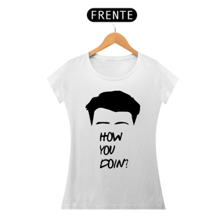 Nome do produto Camiseta Baby Look com Estampa Friends - How You Doing?