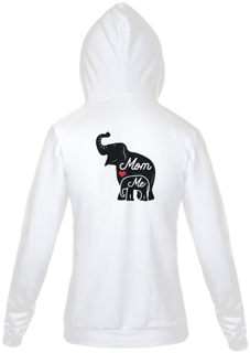 Nome do produto Jaqueta Moletom Feminino Estampa Elefante Mom Me 