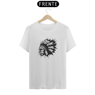 Nome do produto Camiseta Estampada Índio Cacique Arte Desenho Quality