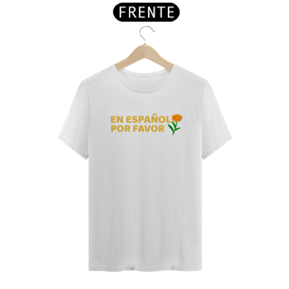 Nome do produto Camiseta Quality Estampa Frase En Español Por Favor - Professor Espanhol