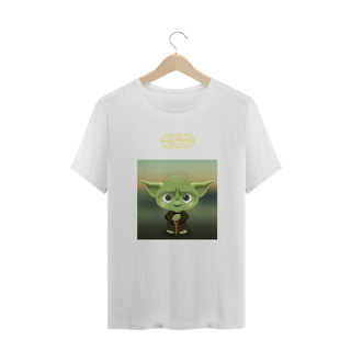 Nome do produto Camiseta Desenho Mestre Yoda Star Wars Master Estampada Quality