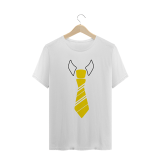 Nome do produto Camiseta Gravata Amarela Cinema Estampada