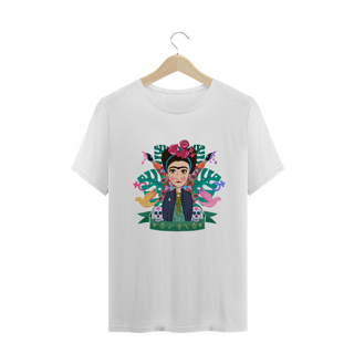 Nome do produto Camiseta Magdalena Carmen Frida Kahlo Pintora Estampa Quality