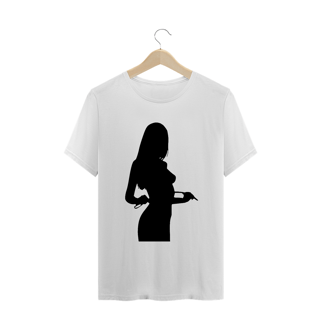 Nome do produto Camiseta Estampa Silhueta Corpo de Mulher Quality Estampada Hentai