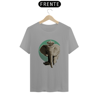 Nome do produto Camiseta Estampada Elephunk - Estampa Rei Elefante África Quality