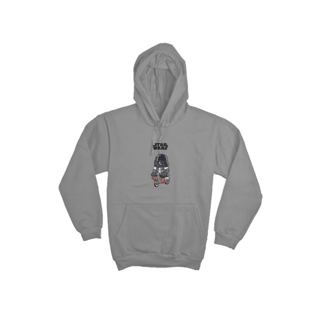 Nome do produto Blusa Moletom Canguru Lord Darth Vader Cartoon Motoqueiro Star Wars Estampado com Touca e Bolso