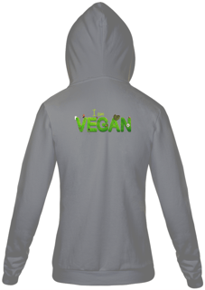 Nome do produto Jaqueta Moletom Masculina Sou Vegano Estampa Frase I am VEGAN
