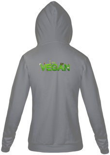 Nome do produto Jaqueta Moletom Feminino Estampa Frase I am VEGAN