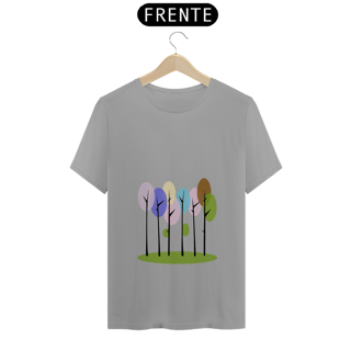 Nome do produto Camiseta Quality Masculina Estampa Desenho Árvores ColoridasCamiseta Quality Masculina Estampa Desenho Árvores Coloridas