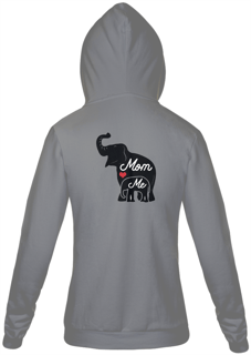 Nome do produto Jaqueta Moletom Feminino Estampa Elefante Mom Me 