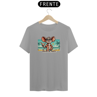Nome do produto Camiseta Quality Estampa Desenho Hang Loose Ratos de Praia