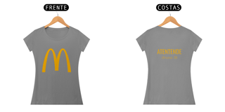 Nome do produto Camiseta Baby Long Quality Estampa Frase McDonald - Bruna M