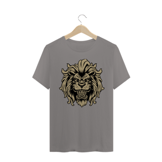 Nome do produto Camiseta Quality Estampa Leão Amarelo Pastel