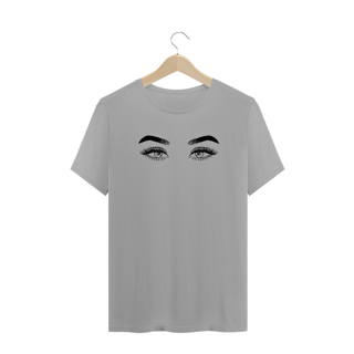 Nome do produto Camiseta Olhos de Mulher Estampada Desenho Estampa Quality 