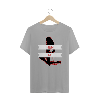 Nome do produto Camiseta Hentai Silhueta Mulher Estampada Quality